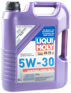 Синтетическое моторное масло LIQUI MOLY 9077 Synthoil High Tech 5W 30
