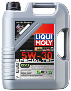НС синтетическое моторное масло LIQUI MOLY 20969 Special Tec DX1 5W 30