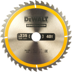 Пильный диск Dewalt  DT1955 CONSTRUCT