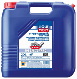 Трансмиссионное масло LIQUI MOLY 1408 75W 90 полусинтетическое 20 л