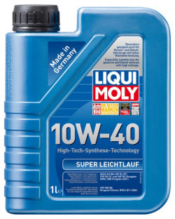 Моторное масло LIQUI MOLY 9503 10W 40 полусинтетическое 1 л