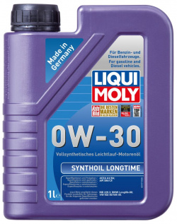 Моторное масло LIQUI MOLY 8976 0W 30 синтетическое 1 л