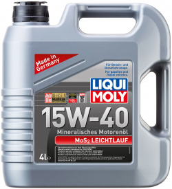 Моторное масло LIQUI MOLY 2631 15W 40 минеральное 4 л