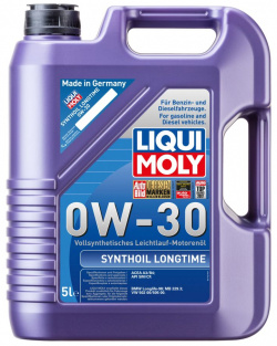 Моторное масло LIQUI MOLY 8977 0W 30 синтетическое 5 л