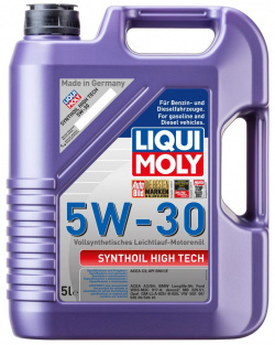 Моторное масло LIQUI MOLY 9077 5W 30 синтетическое 5 л