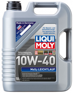 Моторное масло LIQUI MOLY 2184 10W 40 полусинтетическое 5 л