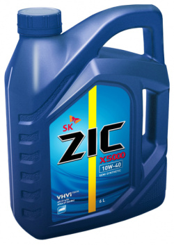 Моторное масло ZIC 172658 10W 40 полусинтетическое 6 л